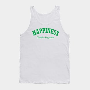 Happiness Green Tank Top